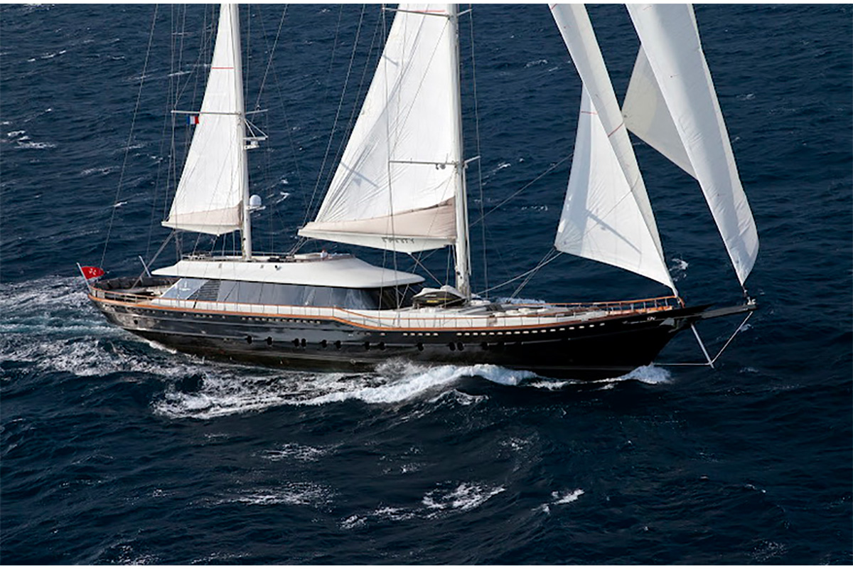 infinity sail yacht